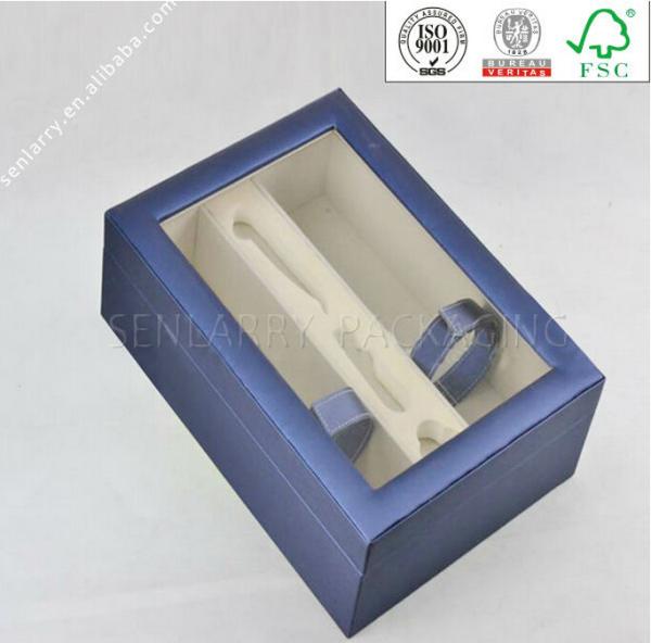 Decorative customized paper wine glass gift box display packing wholesale design