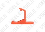 PC Wire Junction Connector / Connector Carrier Orange Color 10*22.7*16.4mm