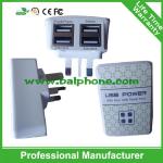 4USB Port Wall Charger for iPad ,4 USB Travel Charger for Samsung,Wall Plug