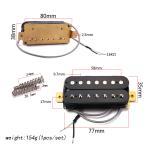 Double Coil Pickups Magnet Bridge 16 kΩ Humbucker Pickups for 7 String Electric
