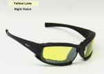 UV 400 Protection Tactical Safety Glasses 3 Polycarbonate Lens Daisy X7