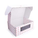 CMYK Shipping Printed Cardboard Boxes UV Varnish Aqueous Coating