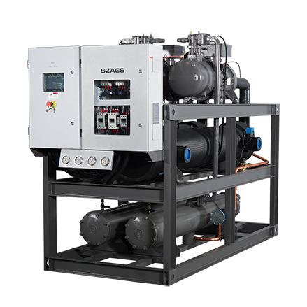 140hp Screw Type Water Cooled Central Chiller 380V 50HZ