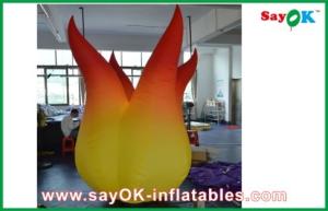 Wholesale Red / Yellow Inflatable Fire Inflatable Ligthting Fire For Advertising from china suppliers