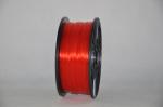 1.26kg /Piece 1.75mm 3D printer PLA filaments, Transparent RED 3d printing