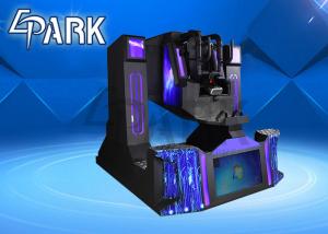Wholesale Single 720 Degree Rotation 9D VR Simulator Shooting Game Machine 9d vr game machine from china suppliers