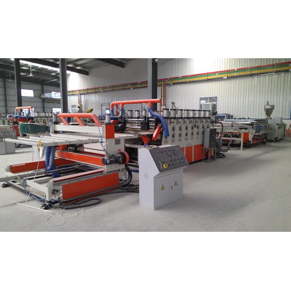 WPC Board Making Machine , PVC WPC Composite Foam Making Machine 3 Phase