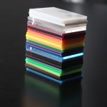 Customizable Cast Plexiglass Sheet 3x1220x2440mm with 94% Light Transmission