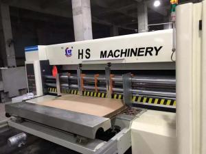 Wholesale High Speed Corrugated Box Printing Machine Printer Slotter Die Cutter from china suppliers
