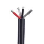 Underground PVC Rubber Coated Flexible 0.5mm2 Electrical Cable for Smooth