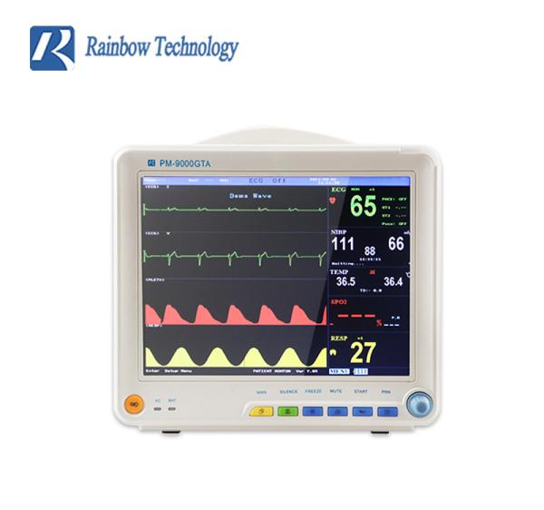 ICU CCU Electric Multi Parameter Patient Monitor Class II GB/T18830-2009