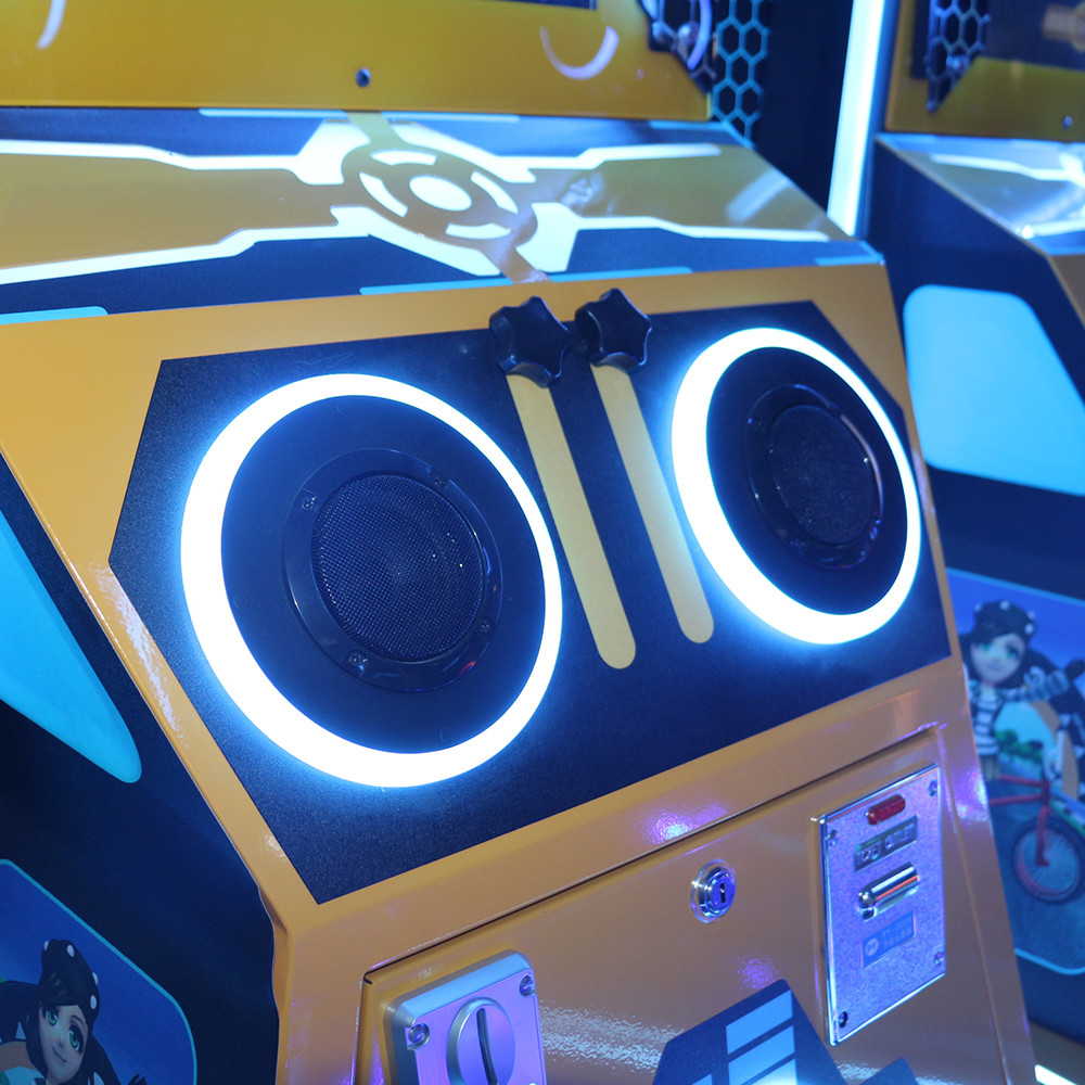 Magic Bike Gaming Machine Simulator Bicycle Racing Two Players Each Time