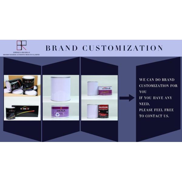 High Gloss Coating Good Adhesion and Coverage Car Refinish Paint