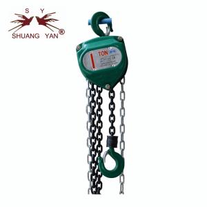 Wholesale Professional Overhead Chain Hoist , Chain Block Lifting Space Saving from china suppliers