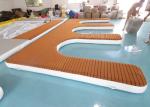 Yacht 0.6mm Inflatable Water Floating Island Pontoon Platform