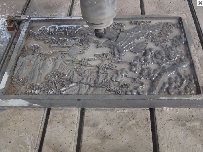 300mm CNC Router Stone Engraving Machine For Cutting Epoxy Panel