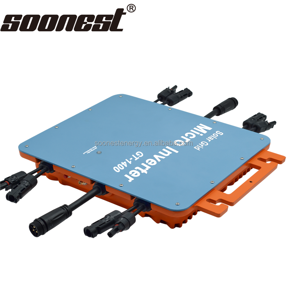 Soonest 1400W Solar Micro Inverter 600w NEP Mppt Pv Grid Tie Microinverter 600W For Balcony Solar System