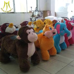 Wholesale Hansel hot selling stuffed battery powered walking animal electric ride on toys from china suppliers