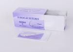 Violet Color Pga Absorbable Suture Gamma Sterilized Round Needle 3 Stock Years