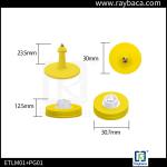 Small Size Two Pieces Visual Ear Tags Round Shape For Pig Livestock Management