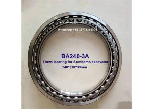 Wholesale BA240-3A Sumitomo excavator large travel bearing angular contact ball bearing 240*310*33mm from china suppliers