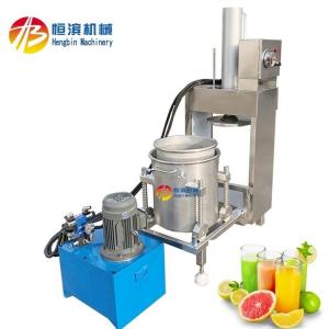 China 400KG Weight Hydraulic Cold Press Juicer for Commercial Orange and Vegetable Juicing on sale