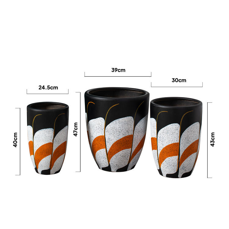Best Price European Style Minimalism Tall Macetas Plant Pot Wholesale Decor Large Ceramic Flower Pots&Planter