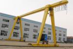 Moving Trolley Single Girder Gantry Crane 5 Ton Electric Hoist