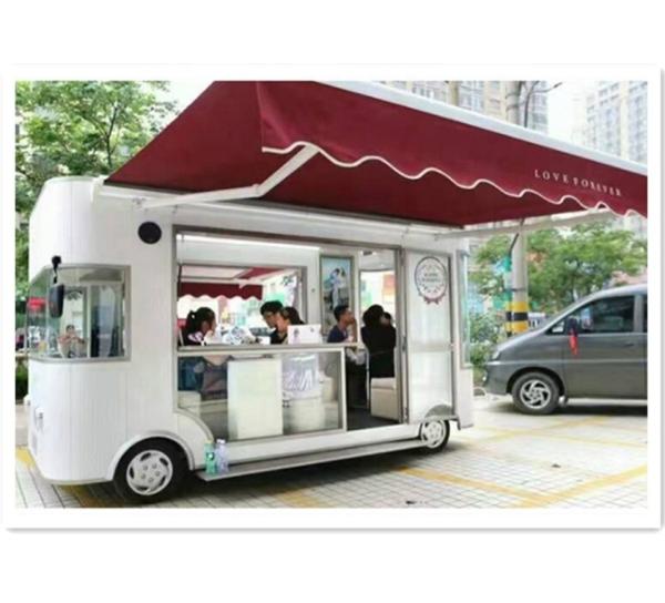 Food Vending Trailer Easy Operation and Durability for Home Business Small