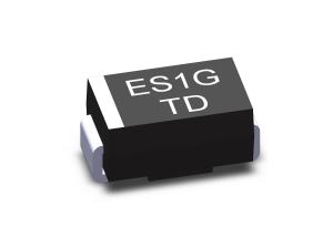 Wholesale 1.0a 400V Super Fast Recovery Rectifiers ES1G ER1G Diode from china suppliers
