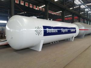 Wholesale Horizontal LPG Bullet Storage Tank / LPG Truck Tanker For Bottling Plants from china suppliers