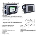 600m 5 Star Rated Laser Measurement Tools Distance Meter Rangefinder Electronic