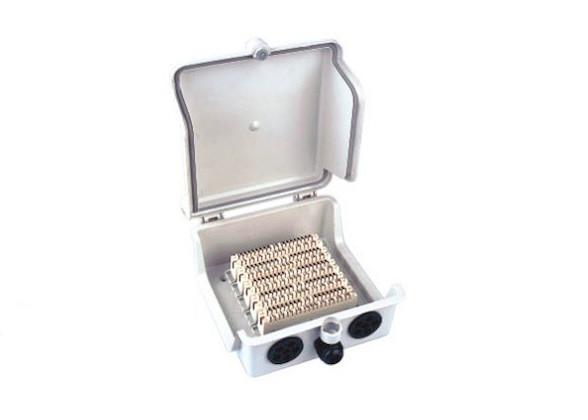 Quality LSA Modules Cable Distribution Box 50 Pair For Outdoor Wire Distribution for sale