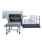 Lead Edge Feeding Corrugated Carton Die Cutting Machine For Pizza Box