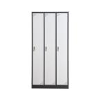 Commercial Furniture 3 Doors Gym Storage Locker Room Hotel Steel Locker