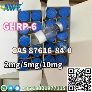 Wholesale White high quality 2mg/5mg/10mg GHRP-6 CAS 87616-84-0 overseas warehouses from china suppliers