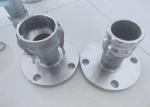 316l C Type BSPT Stainless Steel Quick Coupling With Flange