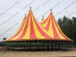 Yellow / Red Outdoor Event Tent PVC Roof Covering High Peak Used For Open - Air