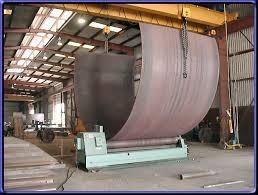 Quality 30 To 45ft Long Steel Plate Roller With Large Diameter , Sheet Roller for sale