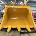 Q355B MN400 Hardox500 Optional Excavator Rock Bucket For CAT320 ZX200 DX200