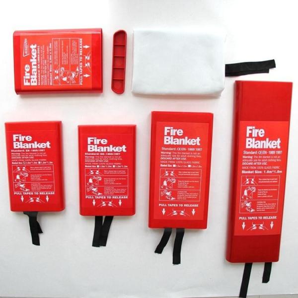 Silicone Coating EN 1869 Fire Blanket Flame Retardant Fire Suppression Blanket