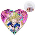 Self - Adhesive Kids 3D Lenticular Stickers / Holographic Sticker Printing Flip