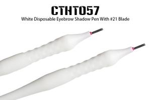 Wholesale Disposable Manual Tattoo Pen Permanent Makeup Microstroking Pen 21 Round Blade from china suppliers