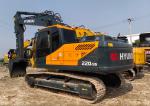 Korea Brand Hyundai 220LC Used Crawler Excavators Heavy Duty 22T Digger Machine