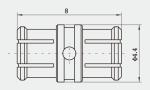 Ultra-Reliable High Performance ASMP Female to Female RF Connector Adapter
