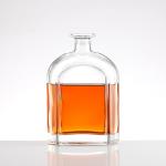 Customize Sealing Type 700ml 750ml Empty Glass Bottle for Vodka Whisky Rum