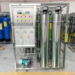 500L FRP Vessel Reverse Osmosis Plant for Pure Water Treatment in Stainless