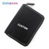 Buy cheap Retro Style Short Zipper Wallet Money Cloth Made of Vegetable Tanned Cowhide from wholesalers