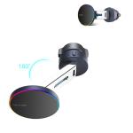 Multi Angle Magnetic Wireless Car Charger Customizable With Ambient Light