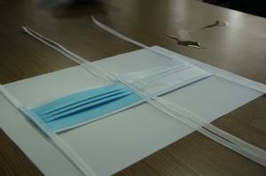 Wholesale 17.5*9.5cm Tie On Disposable Face Mask Antibacterial from china suppliers